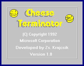 Cheese Terminator for Windows 3.x (1992) .